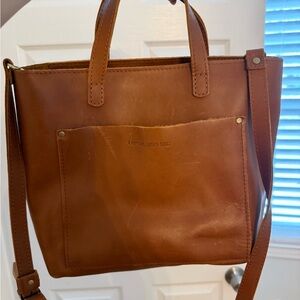 Portland Leather Tan Tote Bag